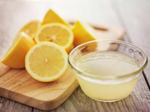 Лимон и глицерин